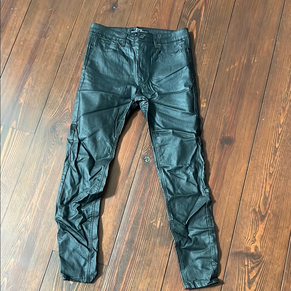 Black denim Pants size 8